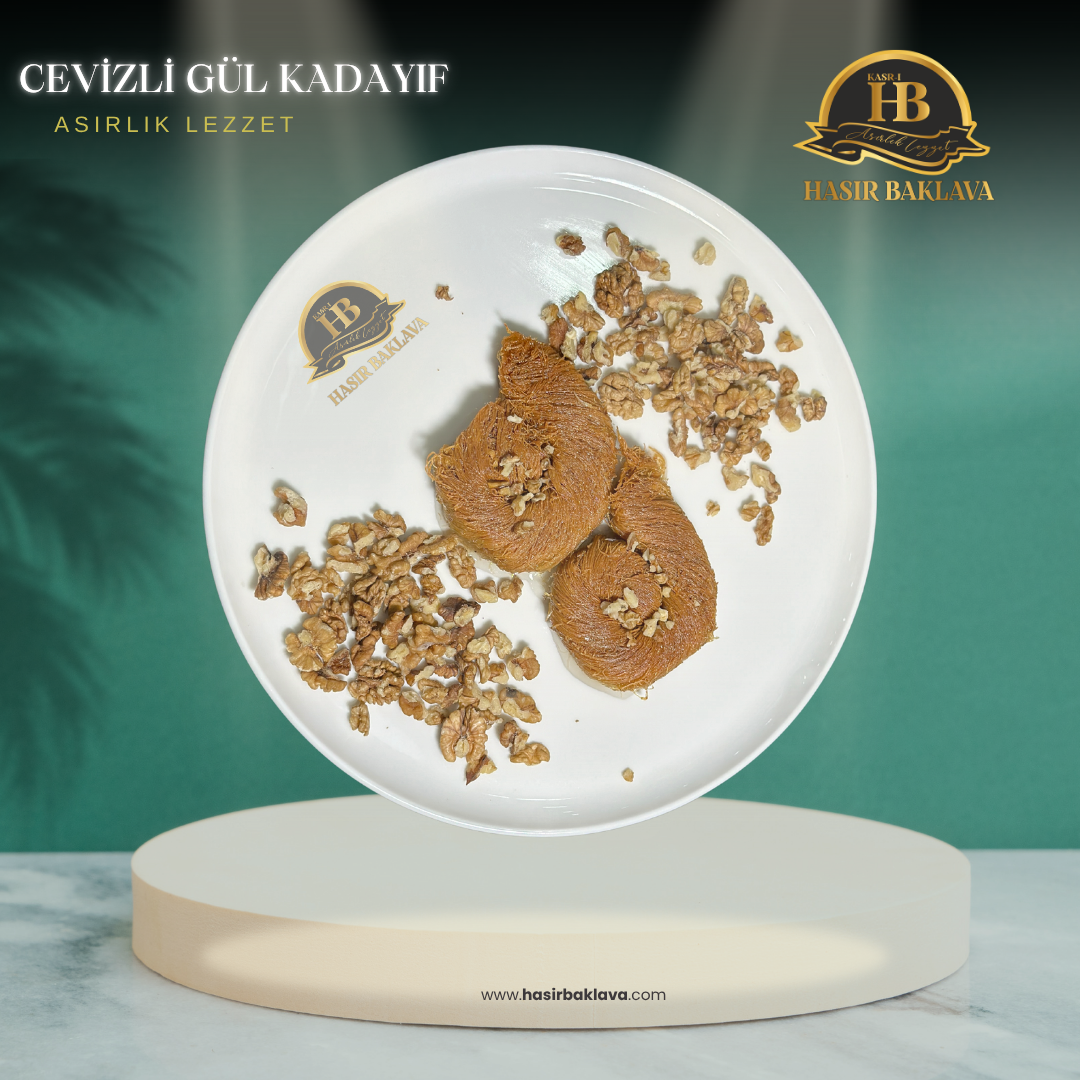 Cevizli Gül Kadayıf